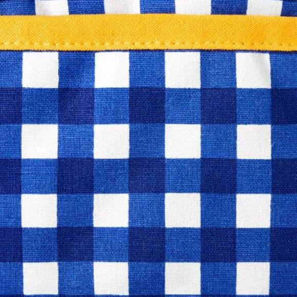 Lemon Party and Spring Gingham 100% Woven Cotton Canvas Pot Holder 2-Pack - Picture 5 of 6